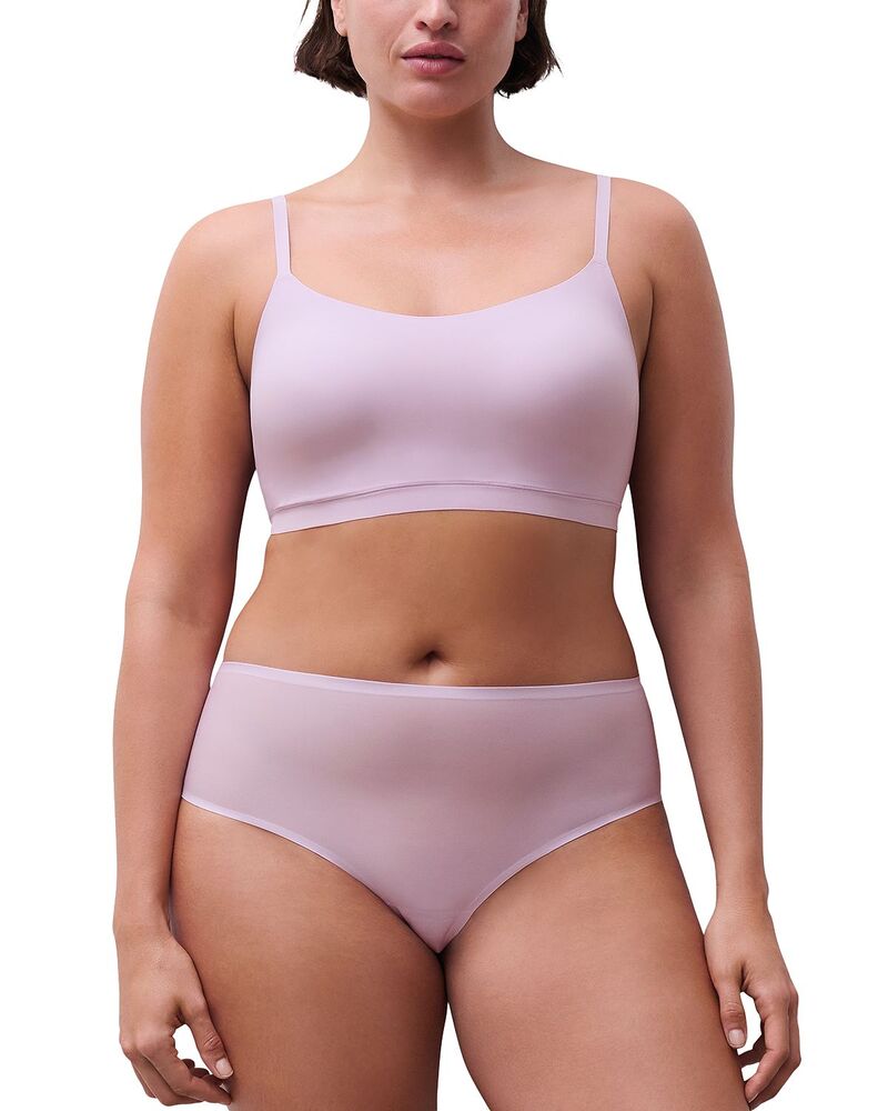 シャントル レディース アンダー御召しもの ズボン下 ご機嫌酉の方角 Chantelle Soft Stretch One Size High Waist Retro Thong Mauve