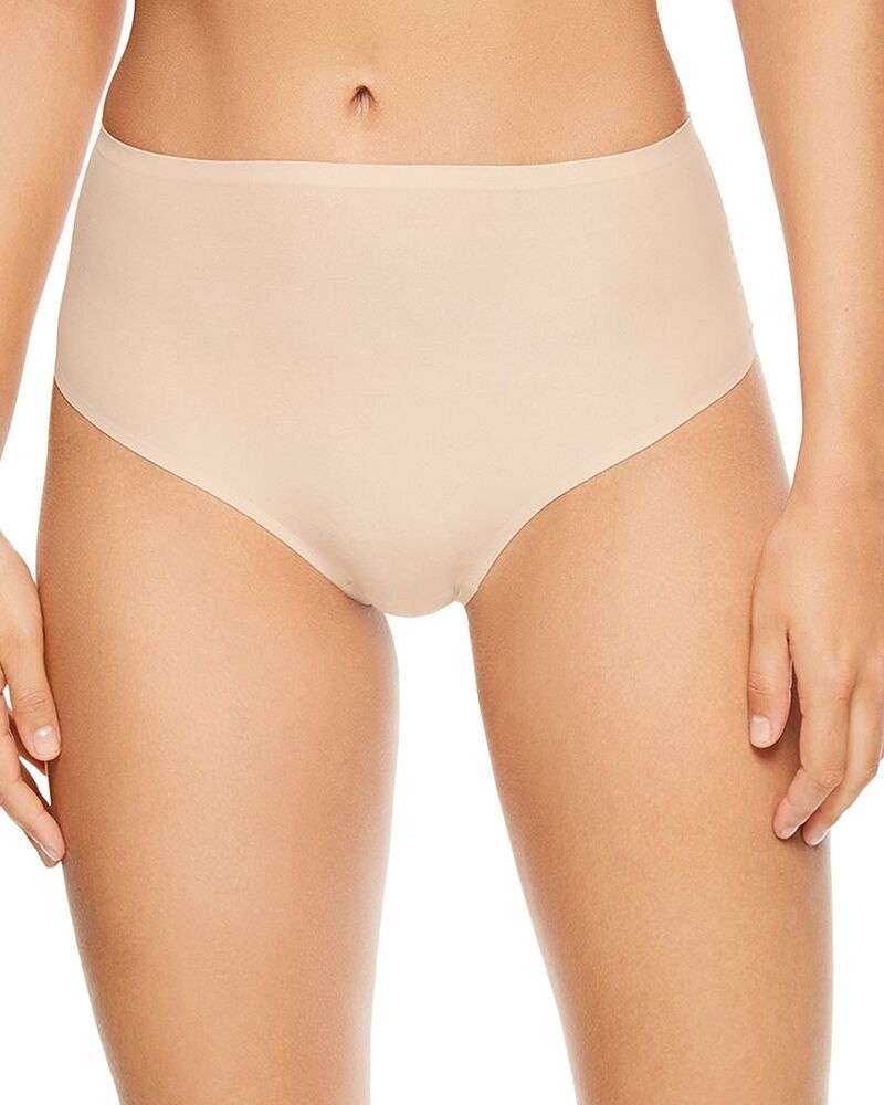 シャントル レディース アンダーウェア パンツ ハイウエスト Chantelle Soft Stretch One Size High Waist Retro Thong Ultra Nude