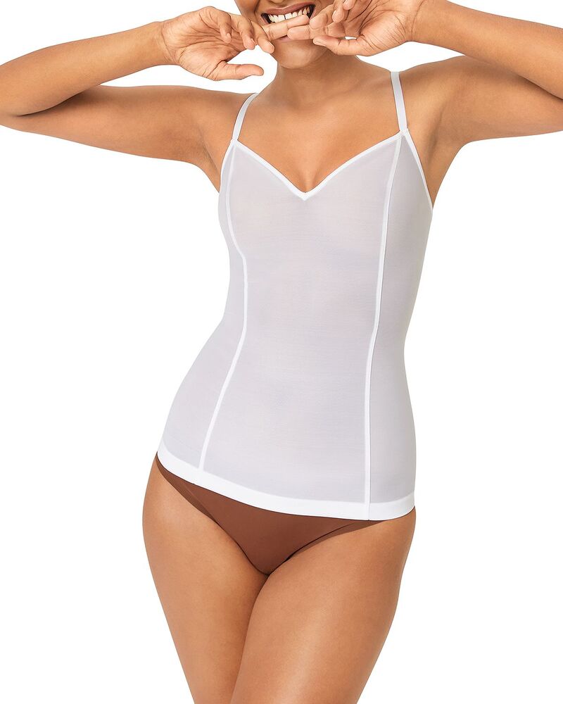 アイテムエムエイト レディース トップス シャツ メッシュ ITEM6 Mesh Convertible Camisole White ホワイト