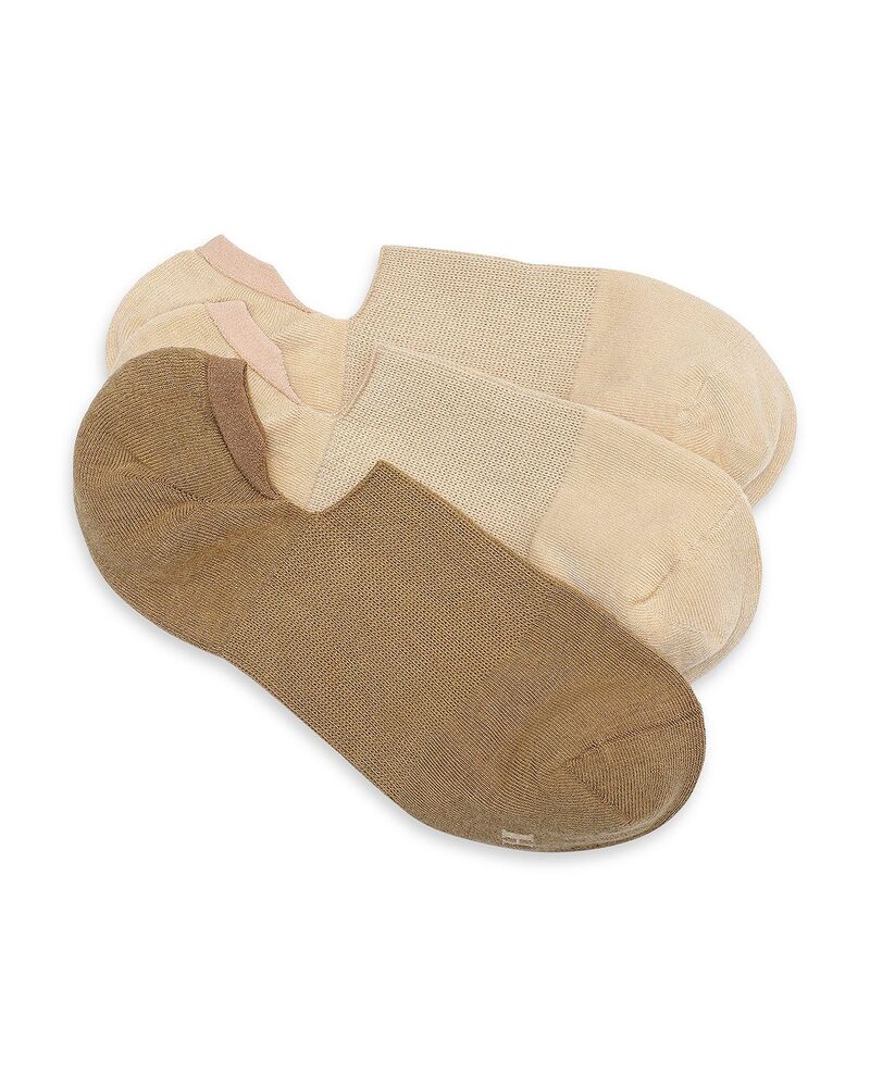 ヒュー レディース アンダーお召しもの ソックス HUE Archug Socks Pack of 3 Neutrals