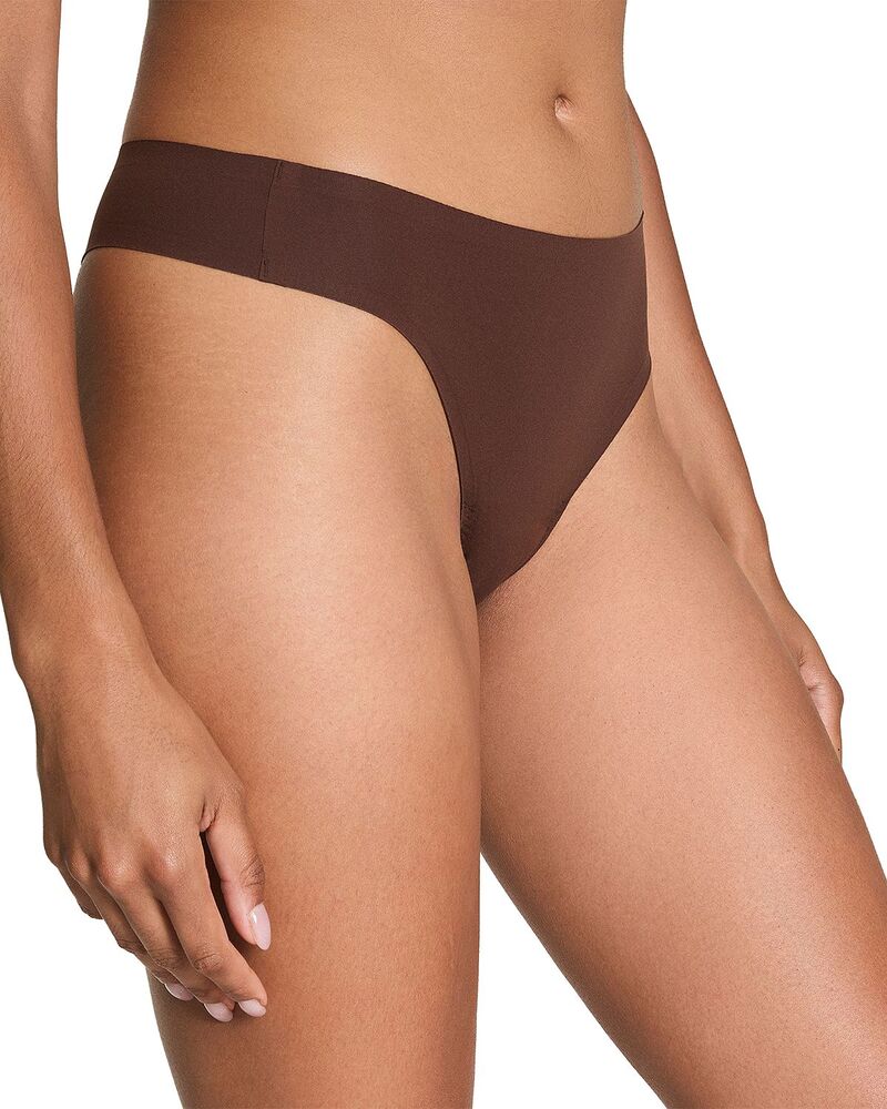 スパンク レディース アンダーウェア パンツ SPANX? SPANXsmooth Fit-To-You Thong 3-Pack Box Iconic Leopard アニマル