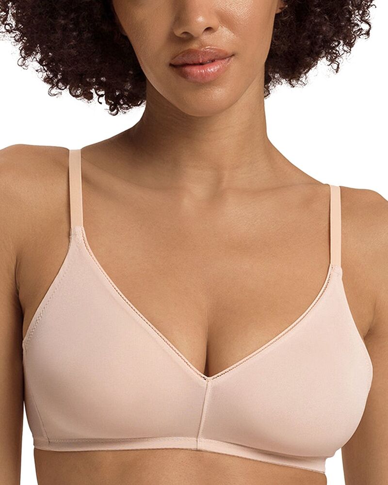 ハンロ レディース アンダーウェア ブラジャー Hanro Smooth Illusion Soft Cup Bra Beige ベージュ 24,360円