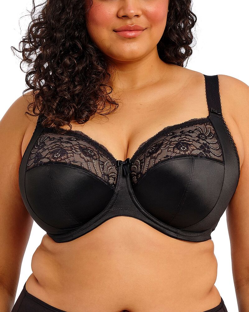エロミ レディース アンダーウェア ブラジャー Elomi Morgan Underwire Bra Black ブラック 16,546円