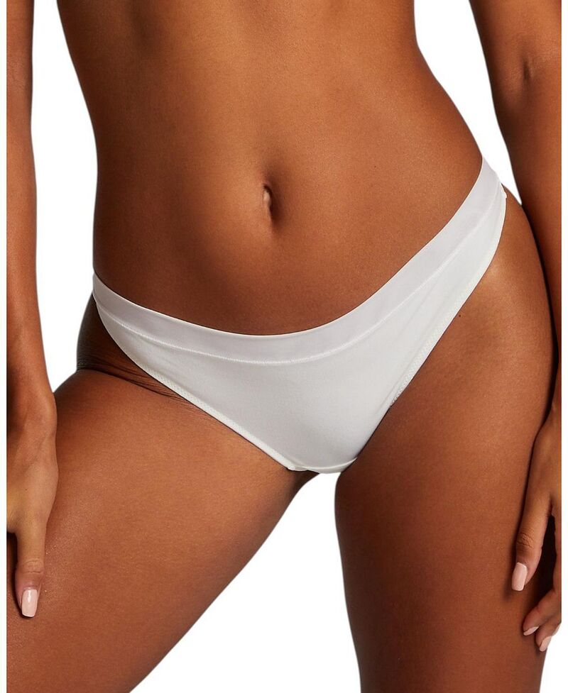 フンクミュラー レディース アンダー御召しもの ズボン下 メッシュ Hunkem?ller Mesh Thong Snowhite 白いこと