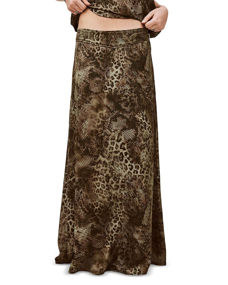 バッシュ レディース ボトムスカート ba&sh Ciria Skirt Khaki カーキ