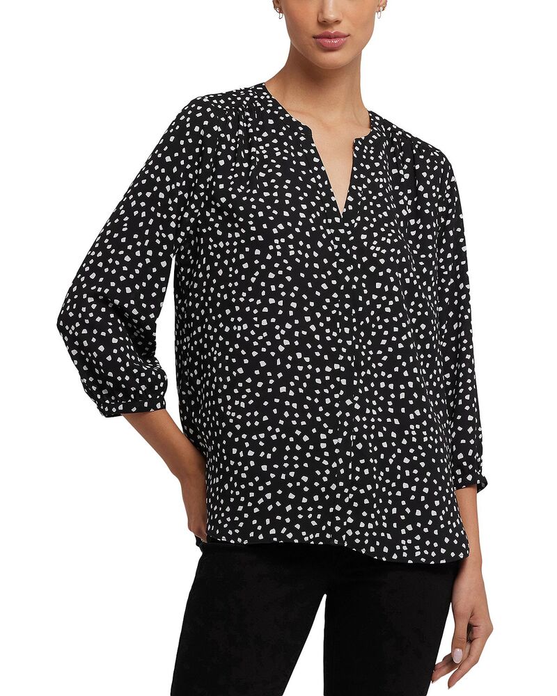 エヌワイディージェイ レディース トップス シャツ ブラウス NYDJ Pintuck Blouse Francoise|ReVida 店
