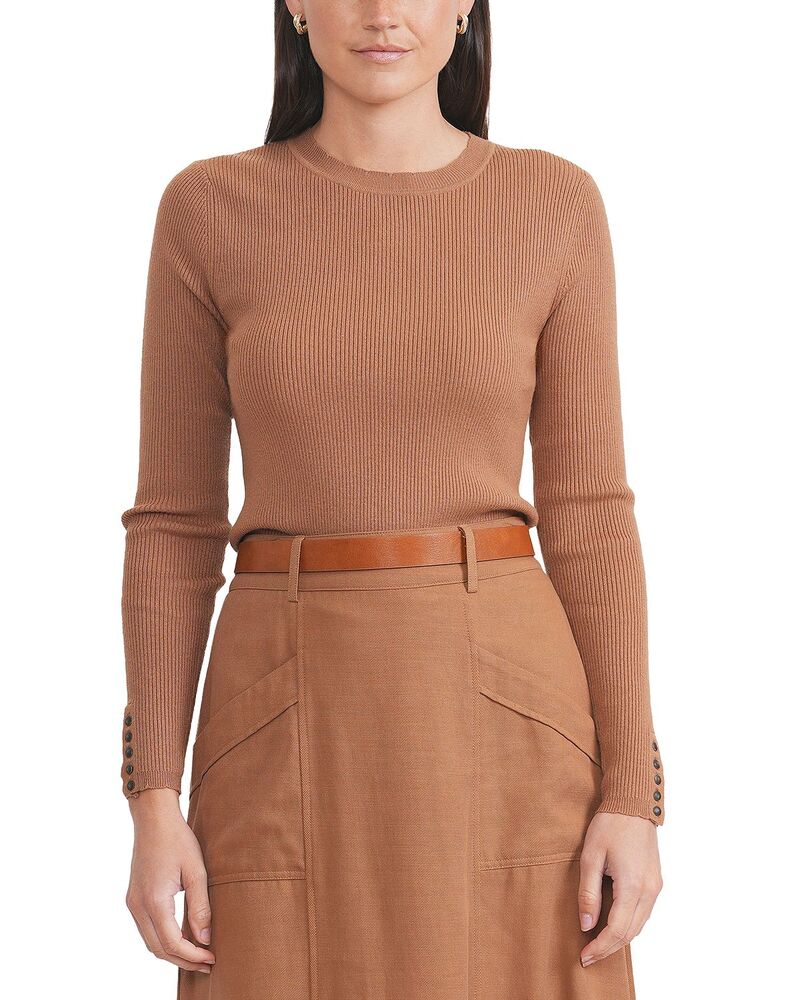 尖んがり レディース アウター 編み物・プルオーバー Point Scallop Knit Sweater Foxtrot セーター-ニット・セーター