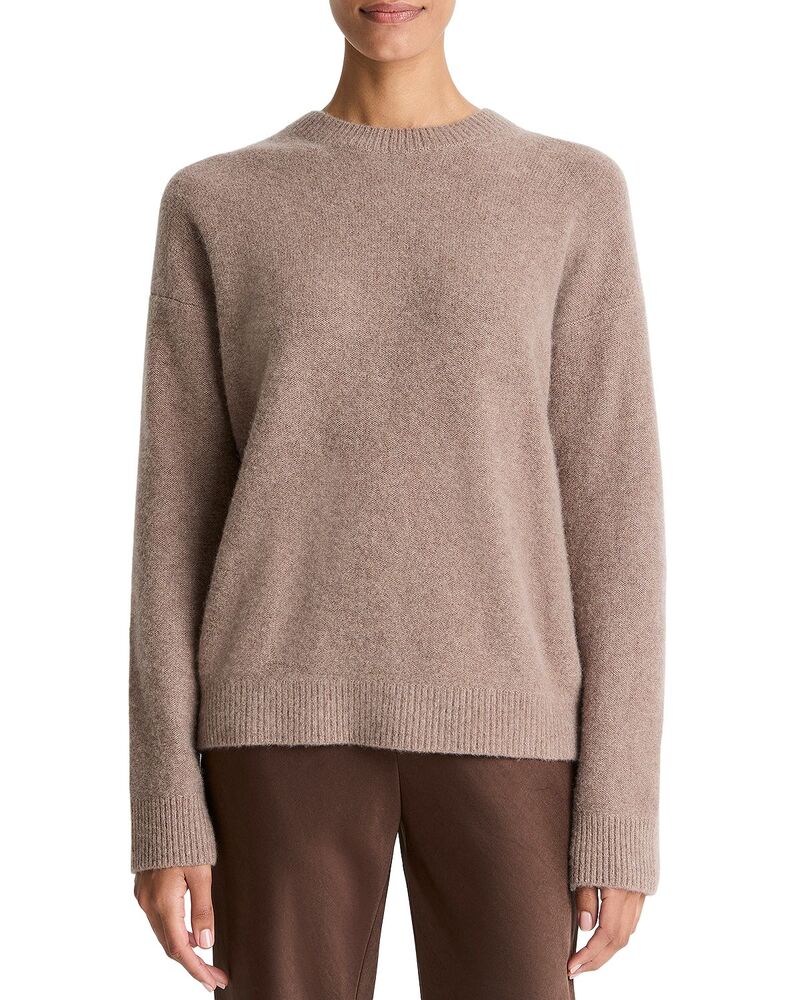 ヴィンス レディース アウター ニット・セーター クルーネック Vince Boiled Cashmere Crewneck Sweater Heather Doe ヘザー