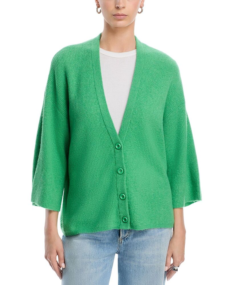 アメリカンヴィンテージ レディース アウター ジレー V素っ首 スウェーター American Vintage V Neck Cardigan Sweater Paturage Chine