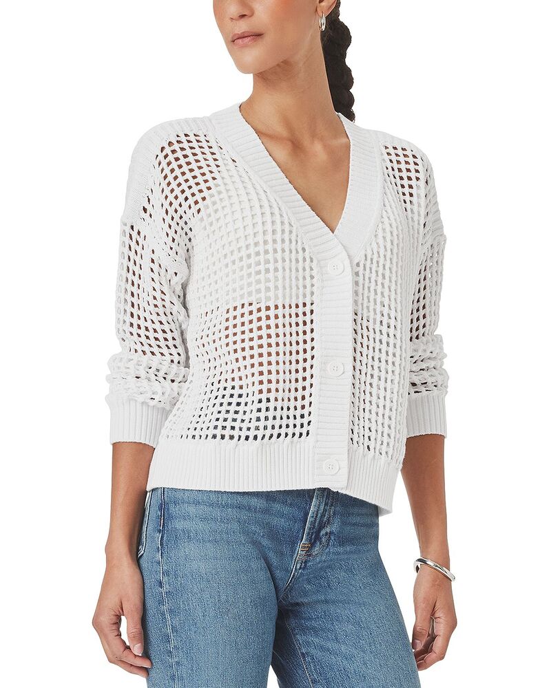 スプレンディット レディース アウター ジレー スウェーター Splendid Camellia Cardigan Sweater White 白いこと