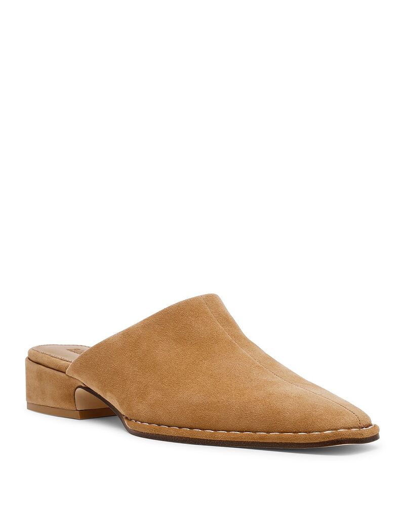 スティーブ マデン レディース シューズ パンプス STEVE MADDEN Women's Dessa Mule Pumps Tan Suede タン