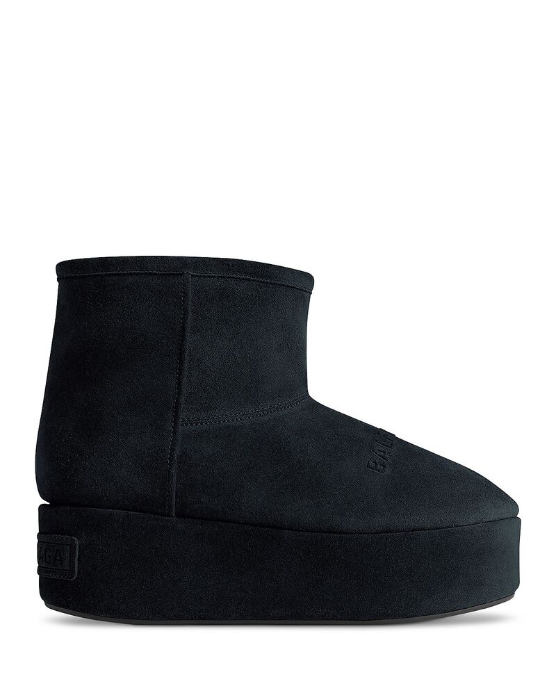 バレンシアガ レディース シューズ ブーツ・レインブーツ プラットフォームブーツ プラットフォーム Balenciaga Women's Alaska Platform Boots Black ブラック｜ReVida 店