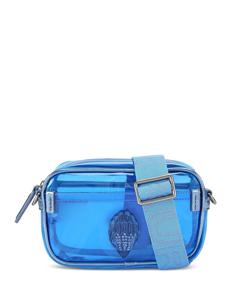 カートジェイガーロンドン レディース 御徒面子 KURT GEIGER LONDON Kensington Small Vinyl Camera Bag Blue 青色 レディースバッグ-ショルダーバッグ・メッセンジャーバッグ-バッグ