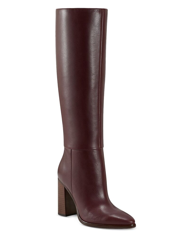 マーク・フィッシャー レディース シューズ ブーツ・レインブーツ ヒール Marc Fisher LTD. Women's Lannie Higheel Boots Dark Red レッド
