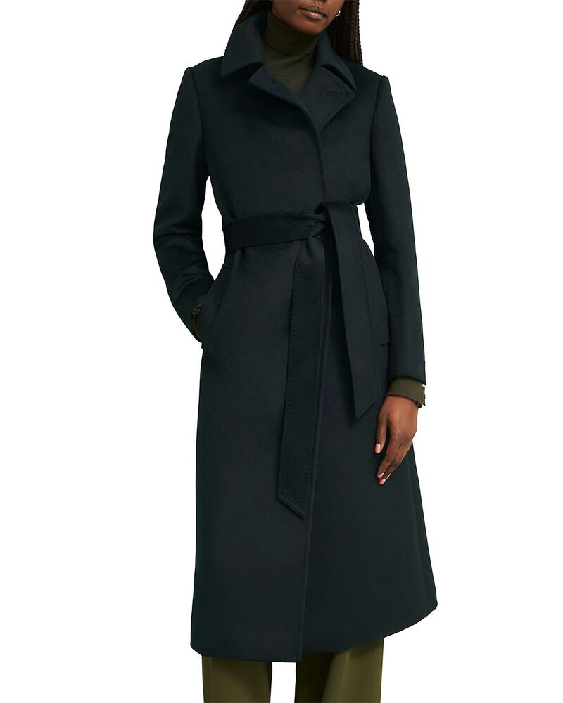 ホッブスロンドン レディース アウター コート プチ HOBBS LONDON Petites Livia Belted Coat Dark Green グリーン 104,400円