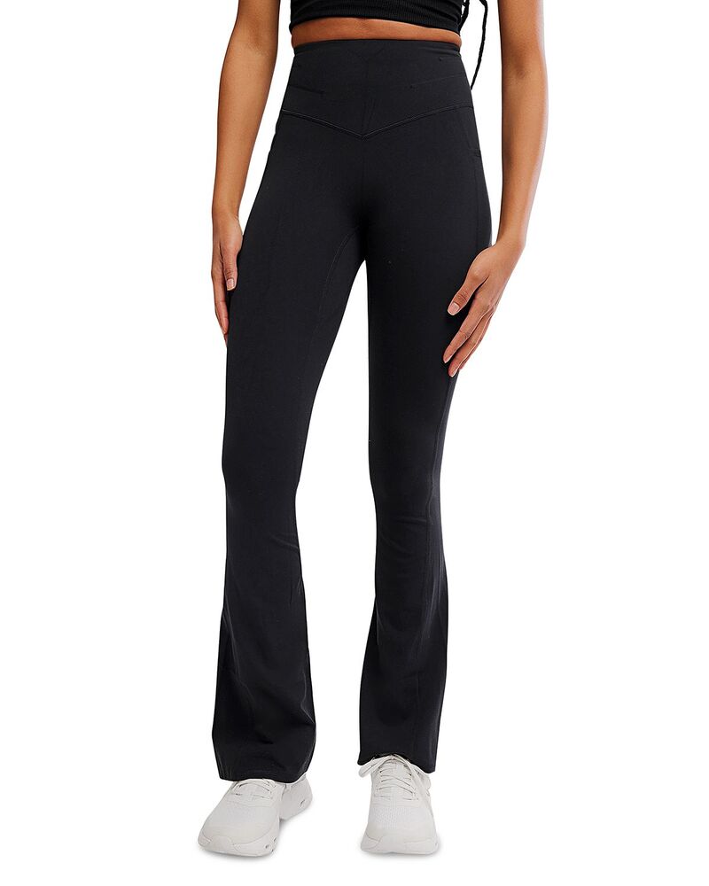 フリーピープル レディース ボトムス レギンス Free People Never Better Flare Leggings Black ブラック