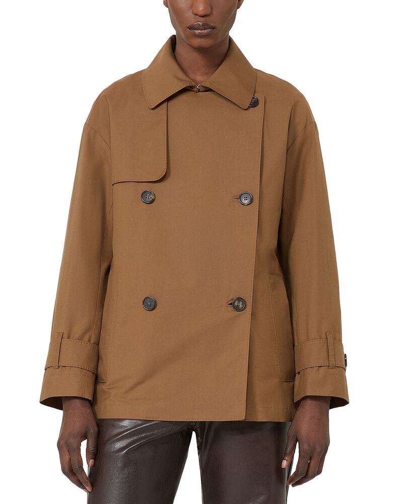 マックスマーラ レディース アウター 厚地の外套 Max Mara Mtczeno Tobacco Trench Coatobacco