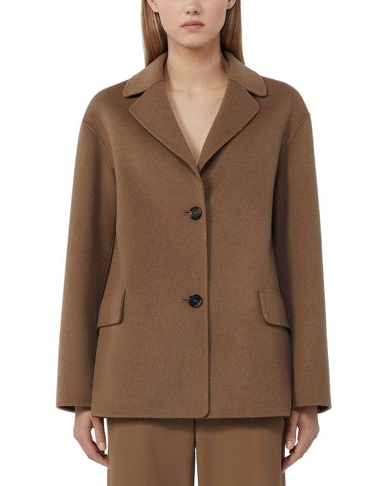 マックスマーラ レディース アウター ジャケット・ブルゾン ウール Max Mara Elfi Wool Jacket Camel キャメル 189,900円