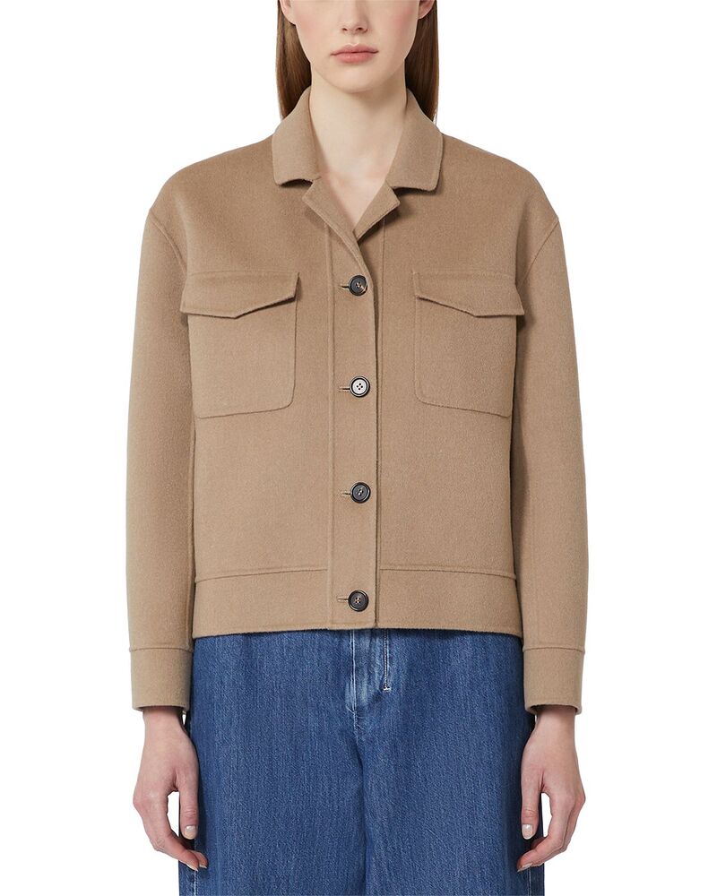 マックスマーラ レディース アウター 上衣・上衣 羊毛 Max Mara Simona Wool Jacket Hazelnut Brown 赤銅色