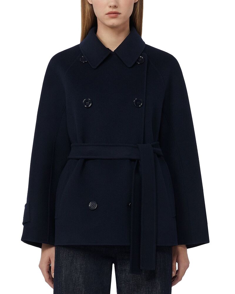 マックスマーラ レディース アウター コート ウール Max Mara Louise Wool Coat Midnight Blue ブルー
