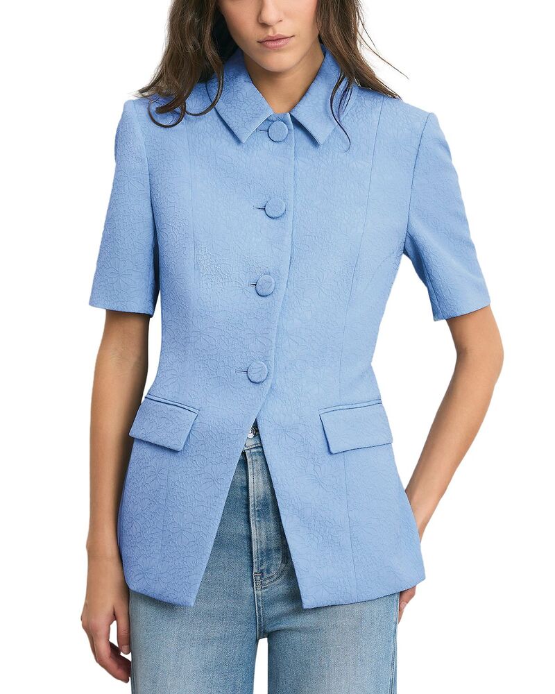 ヴェロニカ ベアード レディース アウター 上衣・上衣 Veronica Beard Bodie Jacket Blue Stream 青色