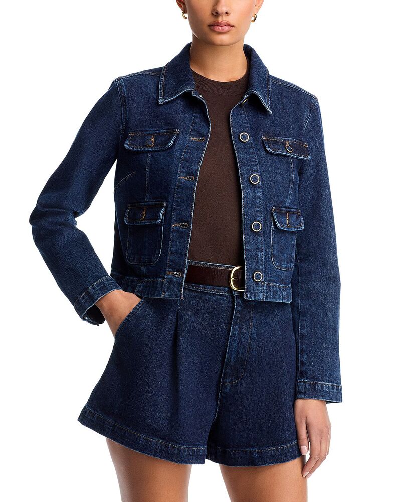 ペイジ レディース アウター ジャケット・ブルゾン デニム PAIGE Lydia Denim Jacket Ballast デニム|ReVida 店