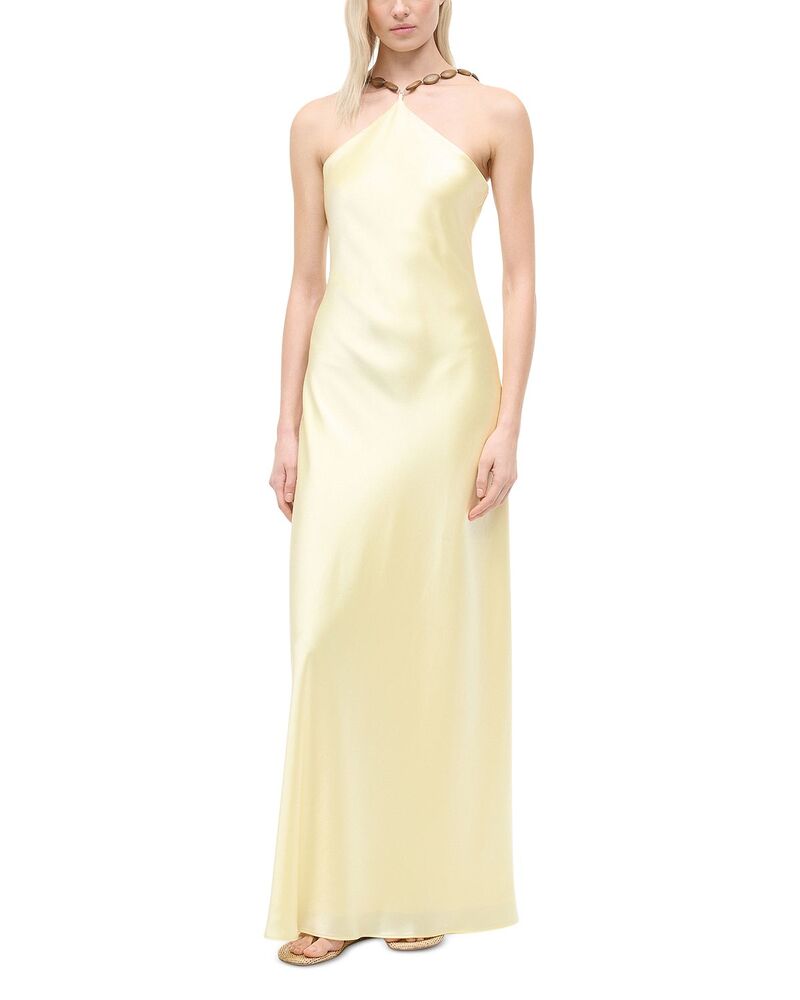 スタウド レディース トップス ワンピース STAUD Cadence Dress Key Lime ライム