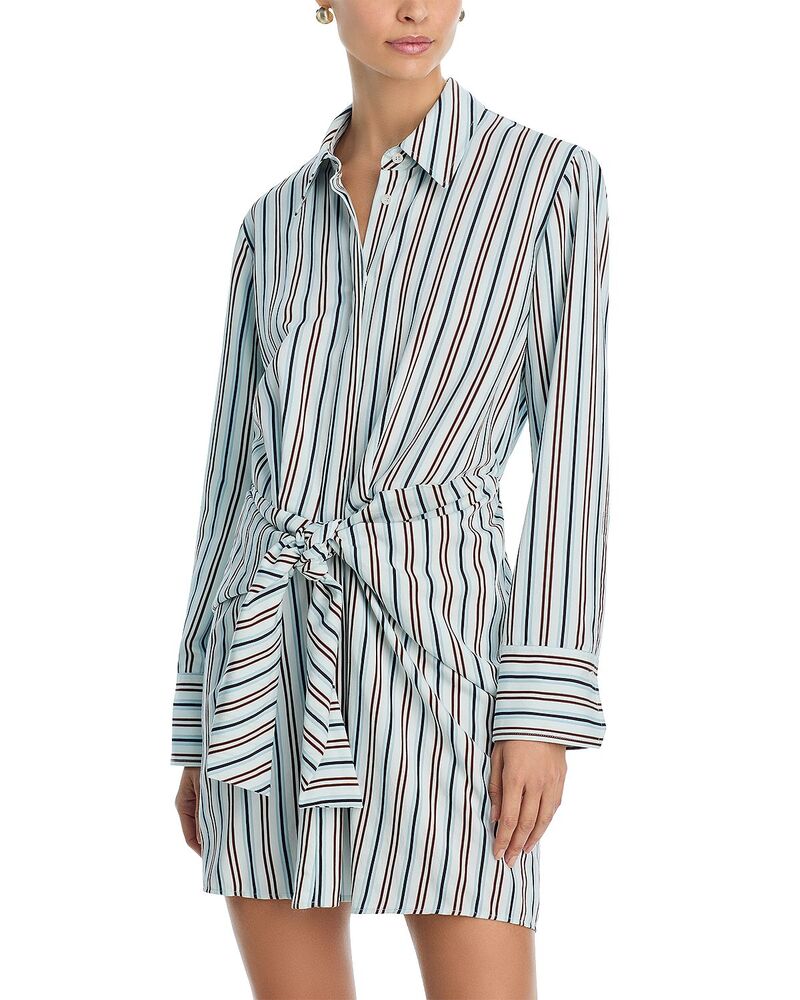 エーエルシー レディース トップス ワンピース A.L.C. Mia Dress Ice Mint/Ganache ミント|ReVida 店
