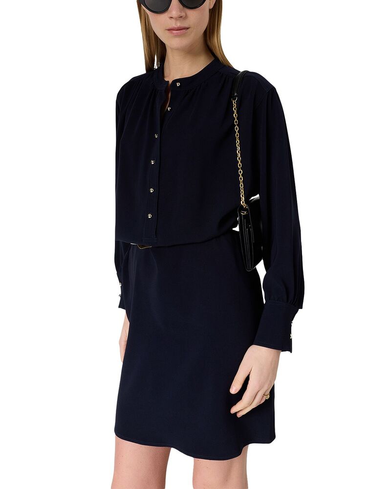 ジェラルド・ダレル レディース トップス ワンピース Gerardarel Rosine Shift Dress Navy ネイビー