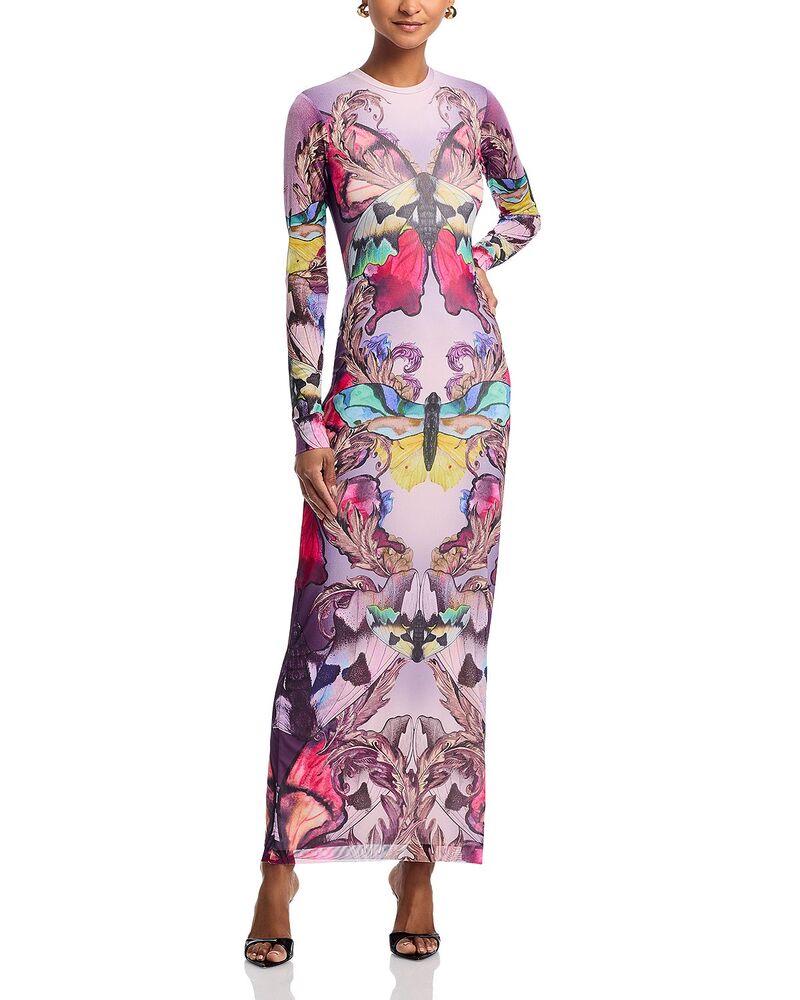 エーエフアールエム レディース トップス 衣装 マキシ AFRM Didi Maxi Dress インチ Ornate Butterfly Ornate Butterfly ワンピース-レディースファッション