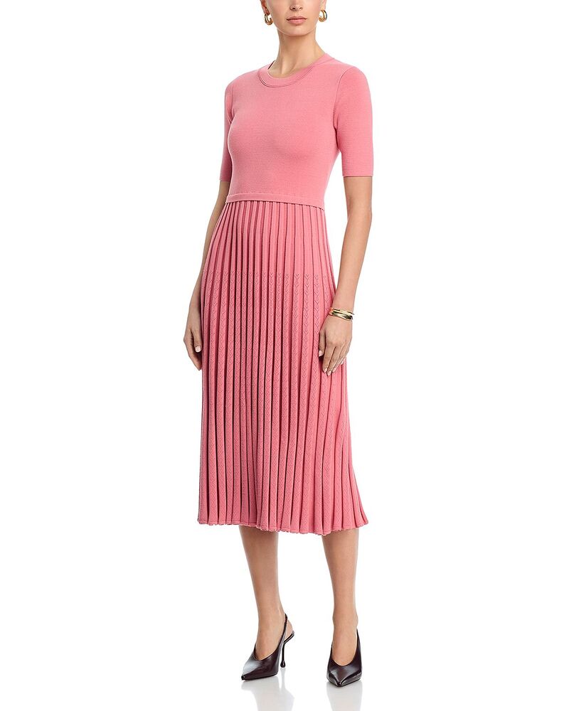 エリータハリ レディース アウター ニット・セーター Elie Tahari The Vesper Sweater Dress Dragonfruit