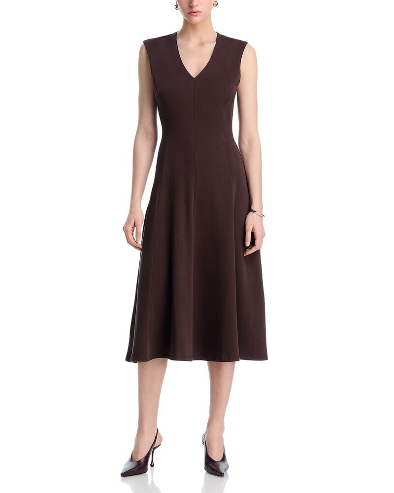 フレーム レディース トップス ワンピース FRAME The Studio Dress Mocha モカ
