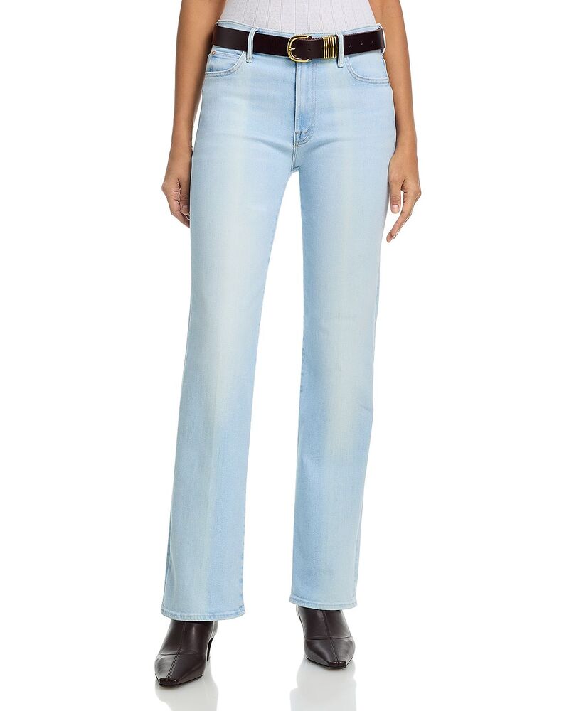 マザー レディース ボトムス デニムパンツ ジーンズ MOTHER The Kick It Mid Rise Straight Jeans in Melt in Your Mouth Melt In Your Mouth|ReVida 店