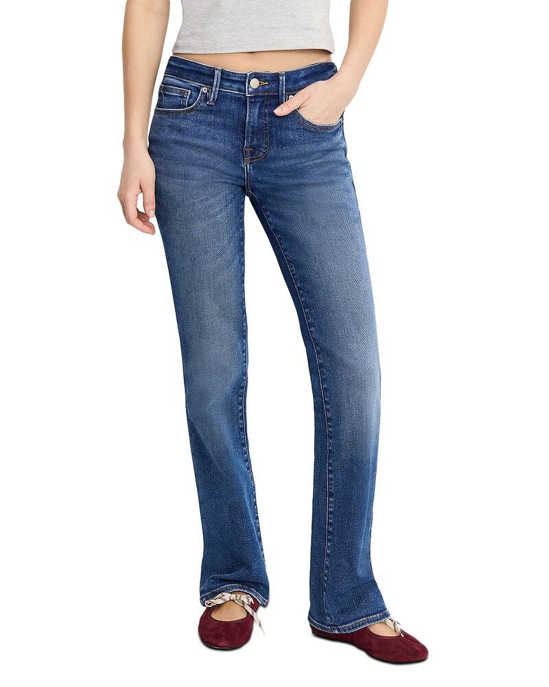 グッドアメリカン レディース ボトムス デニムパンツ ブーツカット ローライズ ブーツ ジーンズ Good American Good Low Rise Bootcut Jeans indigo1218 Indigo1218｜ReVida 店