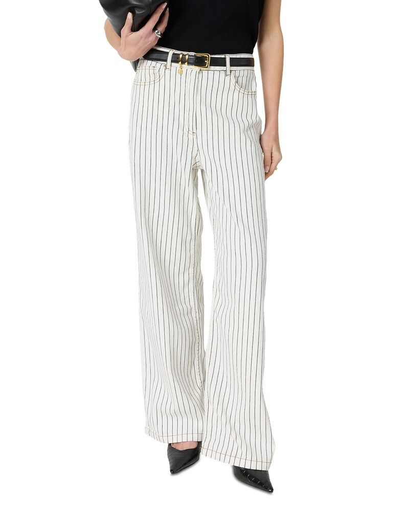 ジェラルド・ダレル レディース ボトムス デニムパンツ ジーンズ Gerardarel Amaliahigh Rise Straight Jeans in Ecru エクリュ