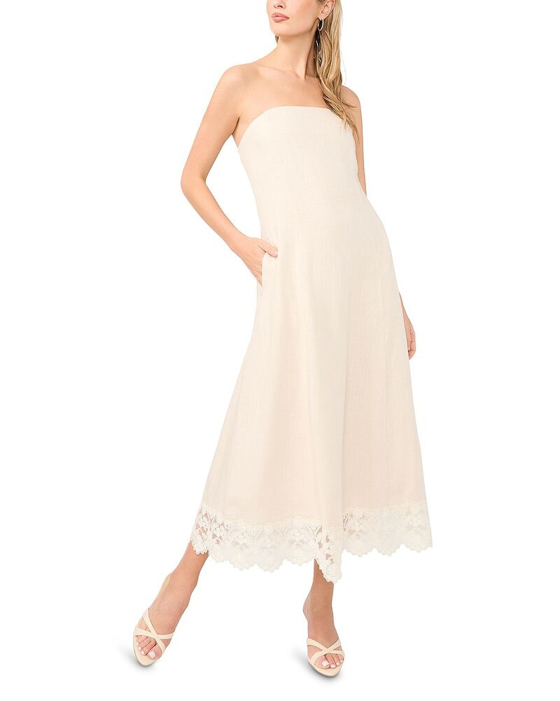 ワンステイト レディース トップス ワンピーストラップレス 1.STATE Strapless Dress Peppercorn