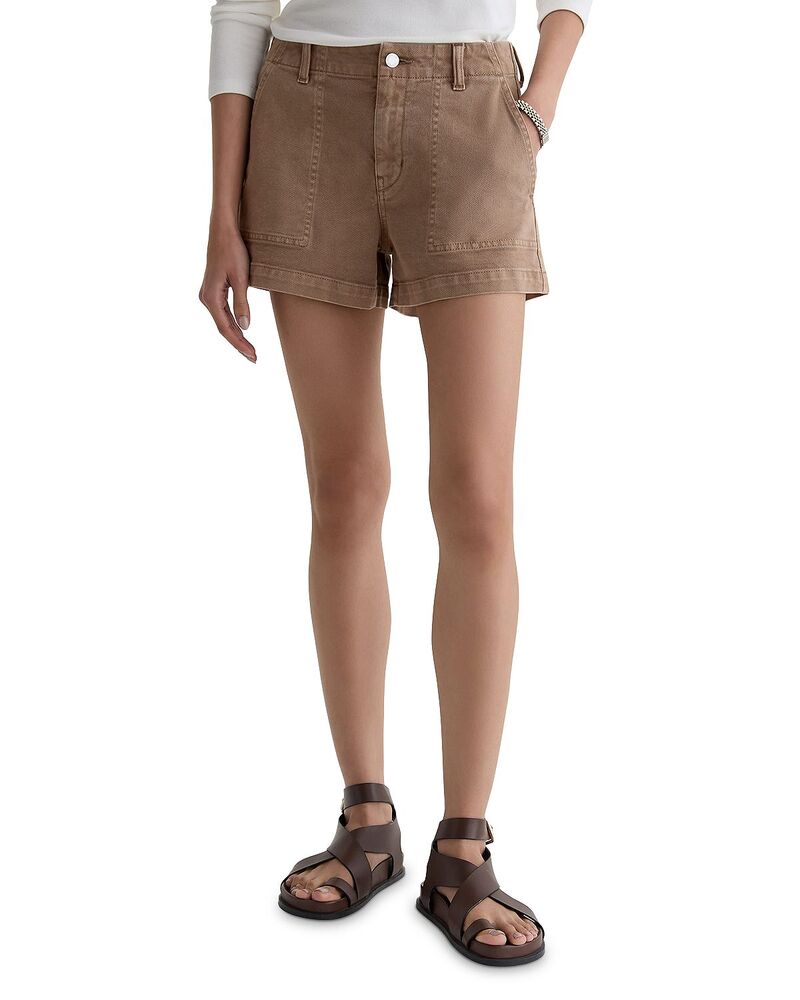 エージー レディース ボトムス ハーフパンツ・ショーツ ショートパンツ AG Analeigh Utility Shortsulfur Lightaupe トープ｜ReVida 店