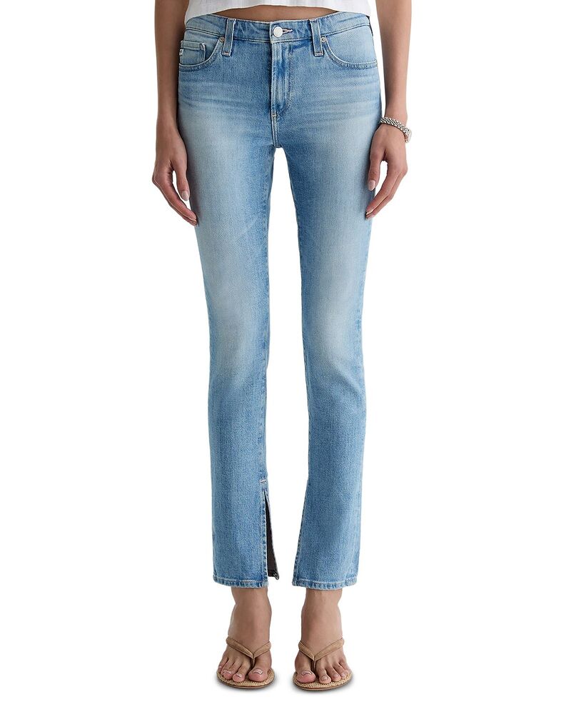エージー レディース ボトムス デニムパンツ ジーンズ AG Prima Mid Rise Slim Straight Jeans in Cruiser