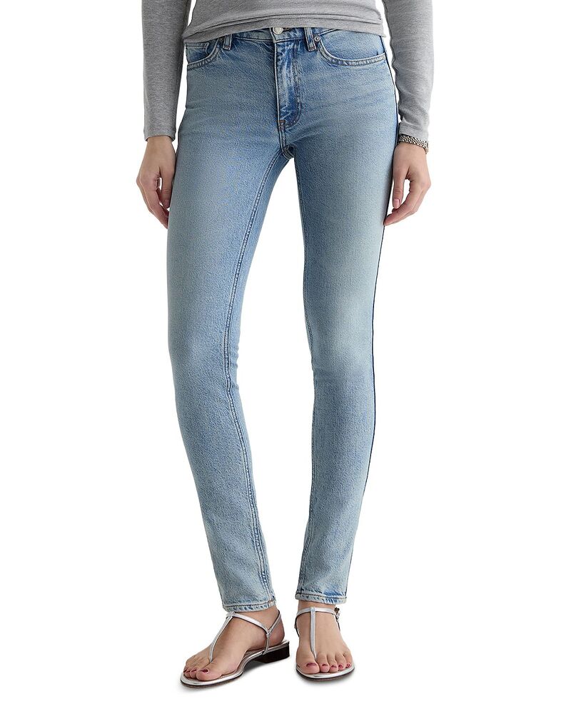 エージー レディース ボトムス デニムパンツ ローライズ ジーンズ AG Quinn Low Rise Skinny Jeans in Angelic