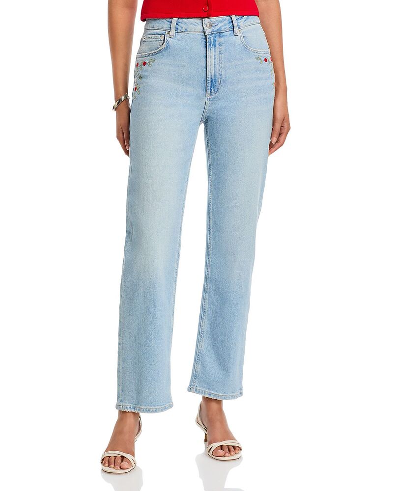 レイルズ レディース ボトムス デニムパンツ ジーンズ Rails Topanga High Rise Straight Jeans in Dainty Rose Dainty Rose