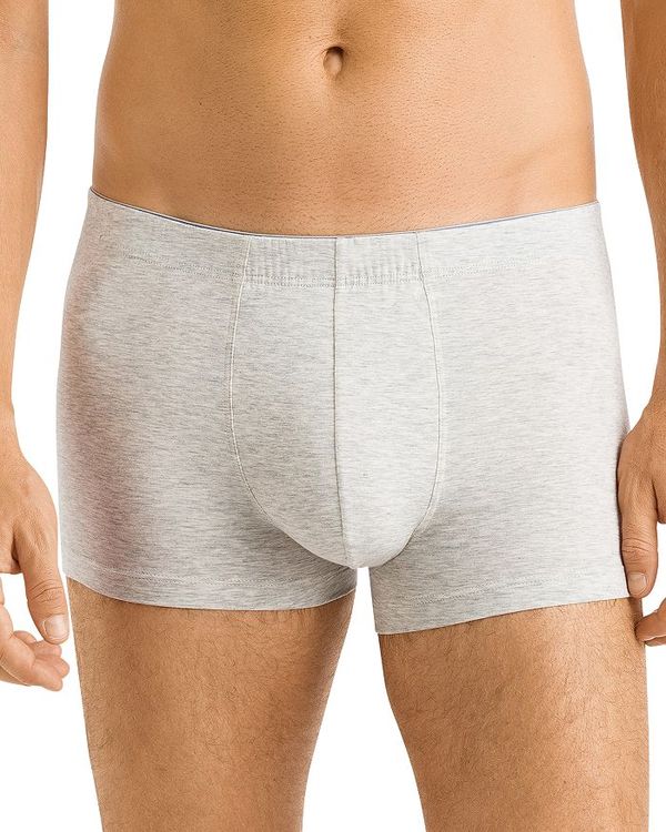 ハンロ メンズ ボクサー下穿 下穿 Cotton Superior Boxer Briefs Gray Melange 送料無料 サイズ入り替り無料 ハンロ メンズ アンダーウェア ボクサーパンツ Gray Melange Klubwino Pl