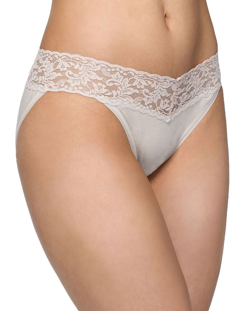 ハンキーパンキー レディース アンダーウェア パンツ コットン Hanky Panky SupimaCotton V-Kini Chai