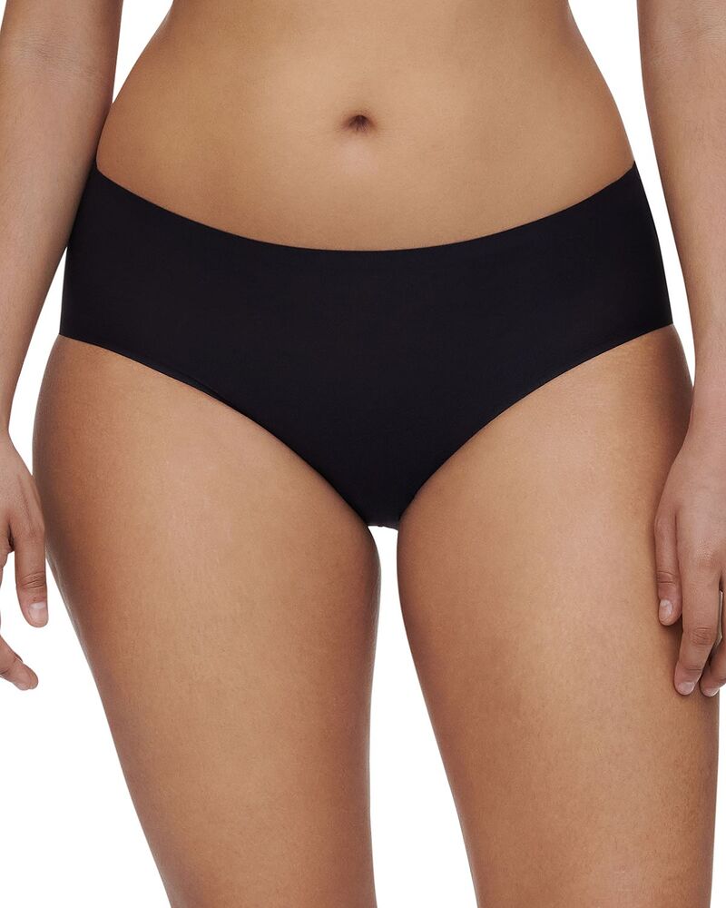 シャントル レディース アンダー御召しもの ズボン下 Chantelle Soft Stretch One-Size Seamless Hipster Black 黒いこと
