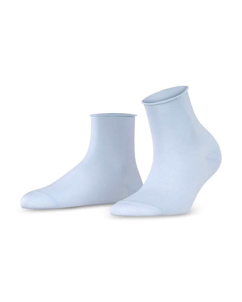 ファルケ レディース アンダーウェア 靴下 コットン Falke Cotton Touch Short Socks Light Blue ブルー