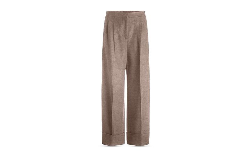 ボス レディース ボトムス カジュアルパンツ ワイドレッグ ウール BOSS Taniada Wool Wide Leg Pants Open Brn｜ReVida 店 58,740円