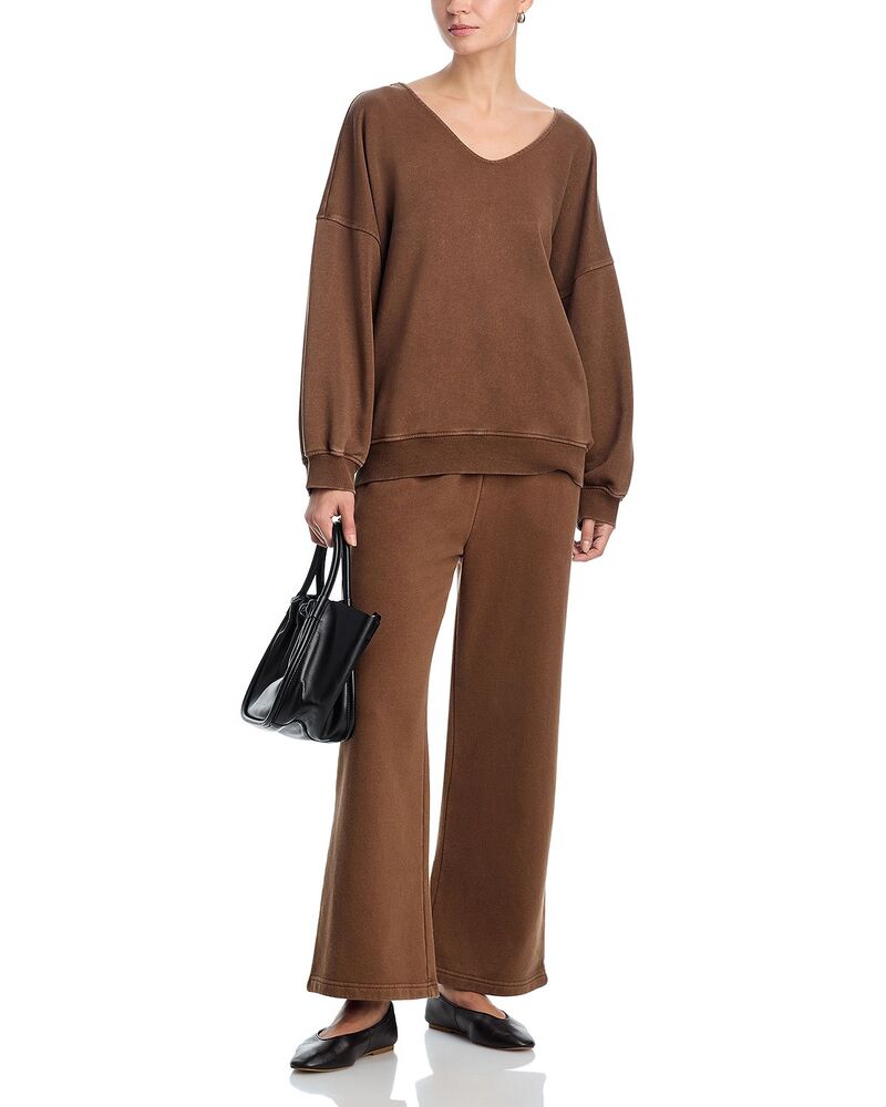 ヴィンテージハバナ メンズ トップス シャツ ワイドレッグ Vネック パンツ Vintage Havana x Von Dutch Coffee Garment Dye V Neck Top & Wide Leg Pants Coffee コーヒー