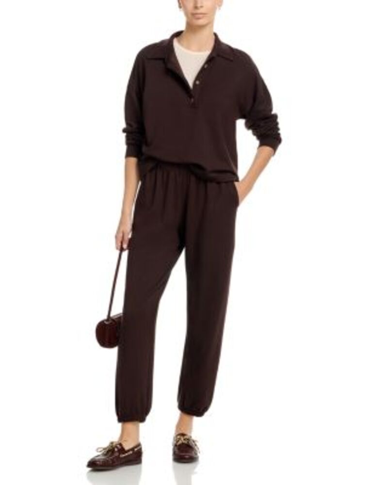 ヴェルヴェットバイグラハムスペンサー レディース アウター パーカー・スウェット パンツ シャツ Velvet by Graham & Spencer Velvet Marian Collared Sweatshirt & Evers Pants One-Size