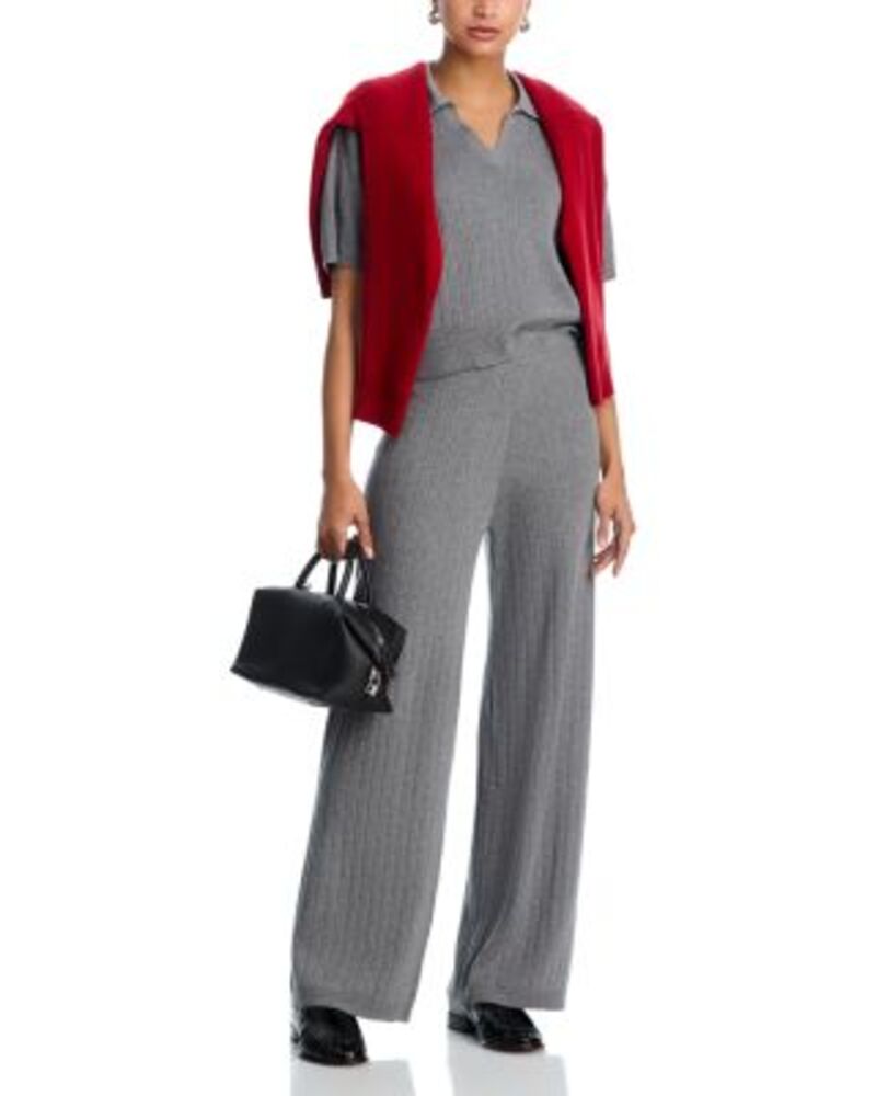フレンチコネクション レディース トップス シャツ ワイドレッグ Vネック パンツ ニット FRENCH CONNECTION Javier Knit V Neck Short Sleeve Top & Javier Knit Wide Leg Pants One-Size 19,110円