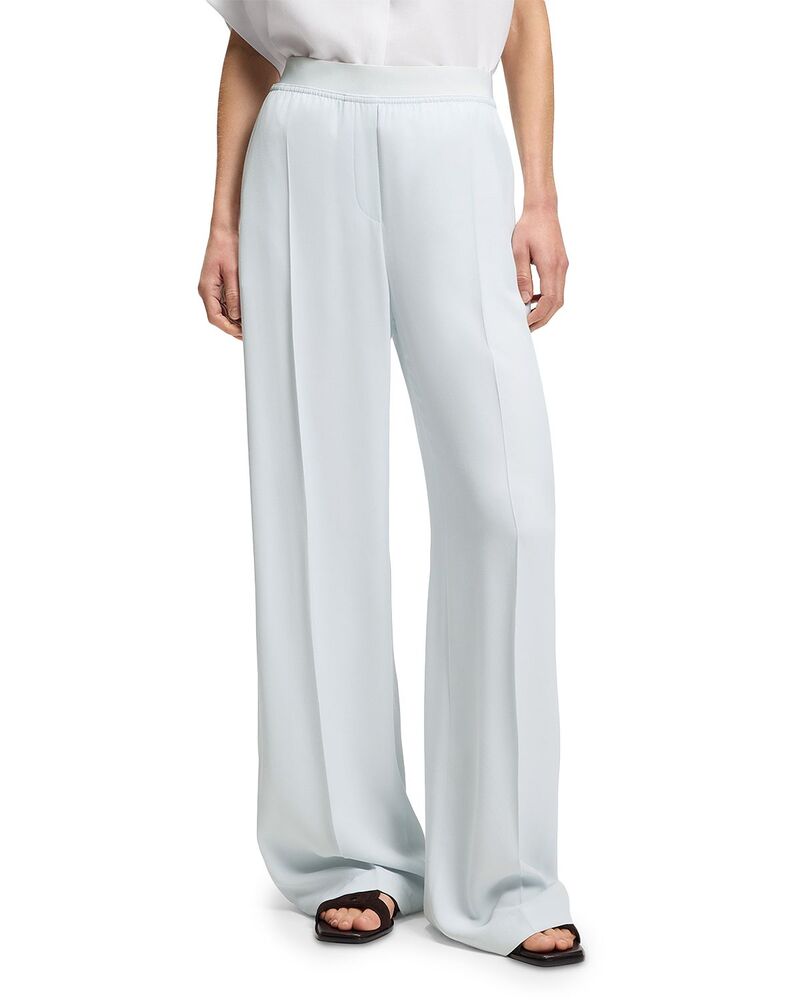 ボス レディース ボトムス カジュアルパンツ ワイドレッグ BOSS Tiana Wide Leg Pants - Exclusive Pale Lagoon｜ReVida 店