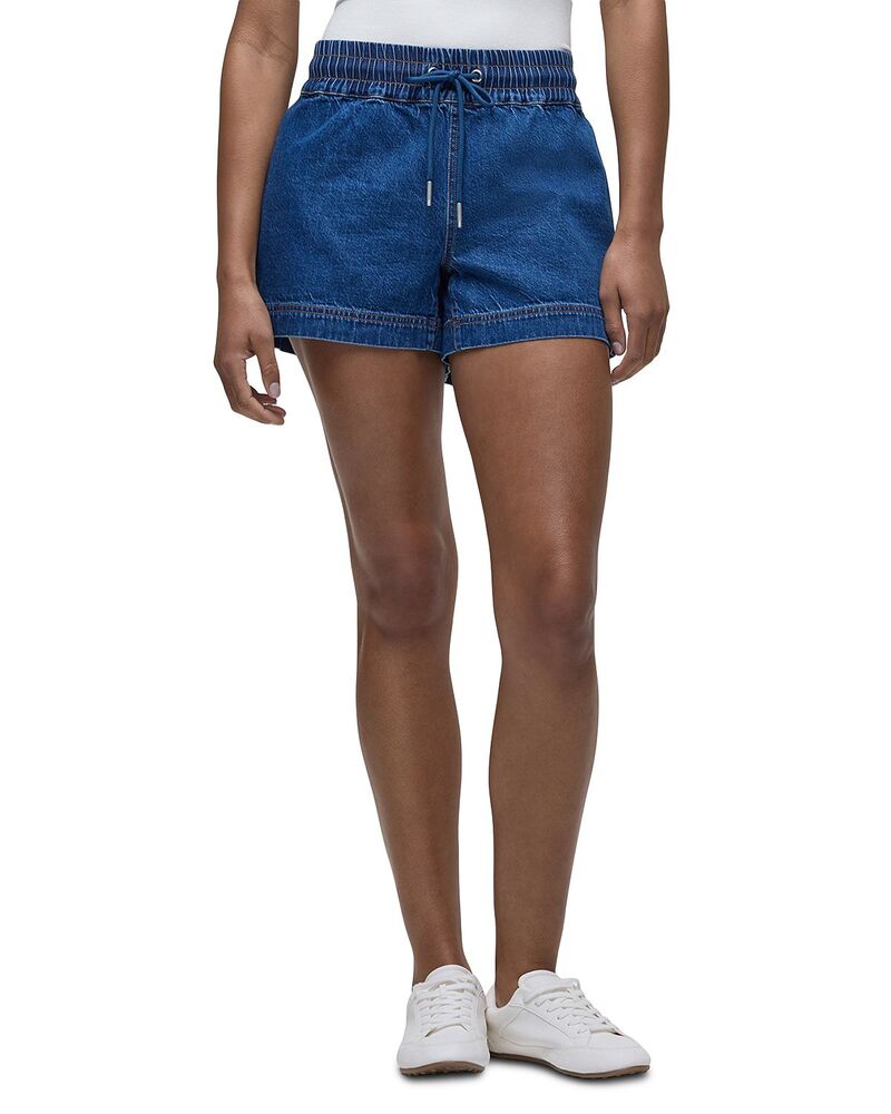 ハドソン レディース ボトムス ハーフパンツ・ショーツ ショートパンツ Hudson Mid Rise Drawstring Shorts Lottery|ReVida 店